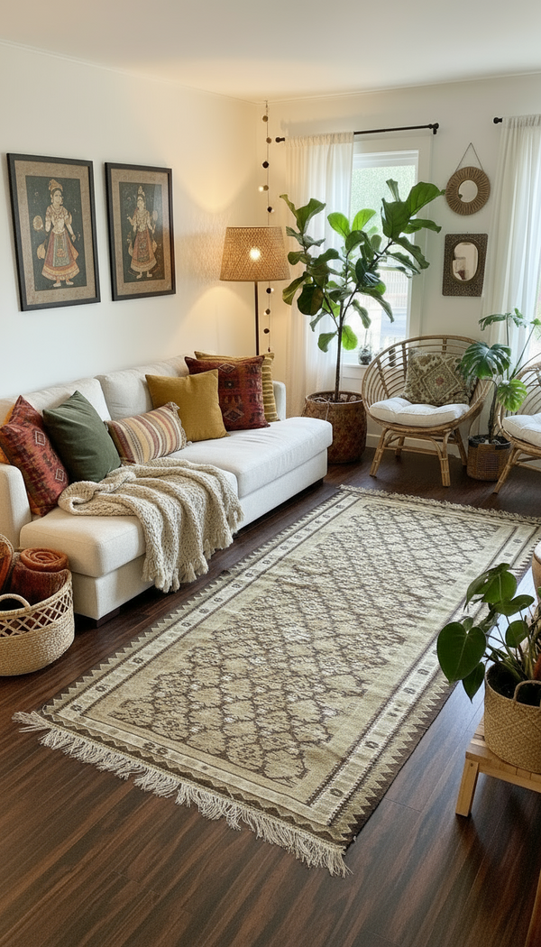 The Nadia - Afghan Kilim Rug