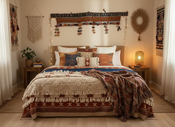 Rare Antique Tent Decoration