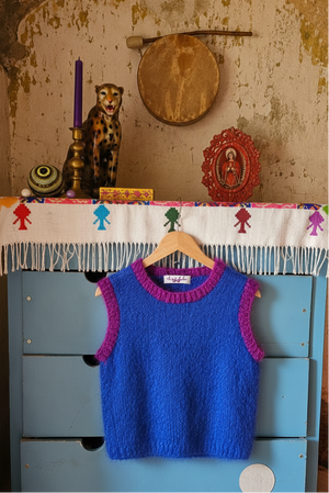 Jenny Rose Mohair Vest : Bit Of Fluff