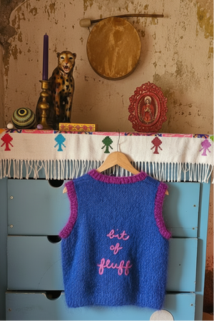Jenny Rose Mohair Vest : Bit Of Fluff