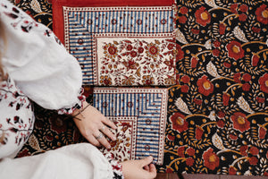 The Hannah Print Napkin Set (set of 4)