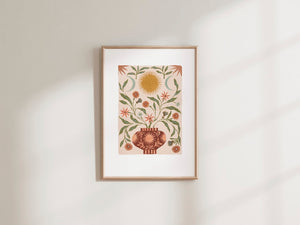 Spring Sunrise Vase Art Print