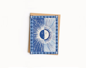 Sun moon Midnight Mini Card
