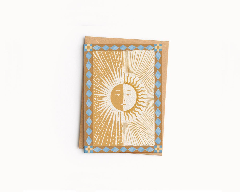 Sun moon Sunshine Mini Card