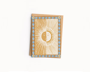 Sun moon Sunshine Mini Card