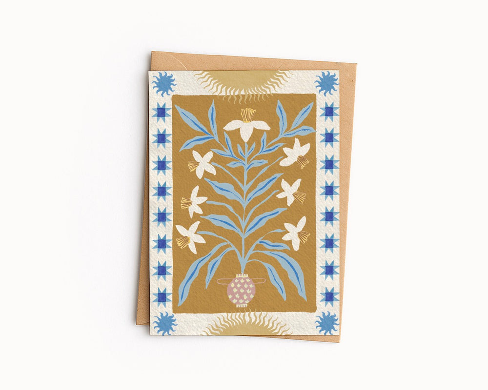 Sunshine Daffodil Art Card