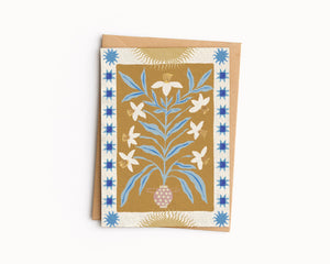 Sunshine Daffodil Art Card