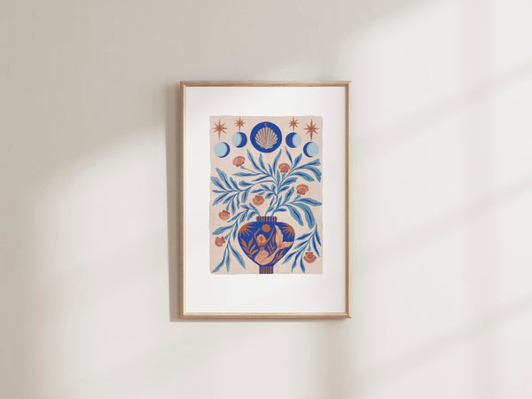 Vase of the Sea Art Print