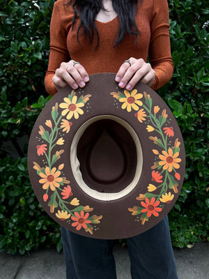 The Ruby Quinn (rancher hat, unique hat): 57 (S/M)