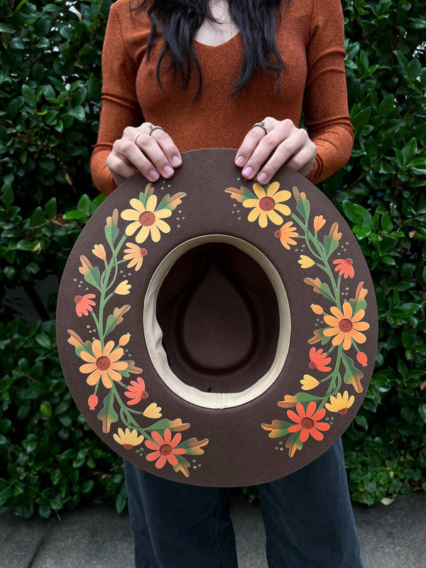The Ruby Quinn (rancher hat, unique hat): 57 (S/M)
