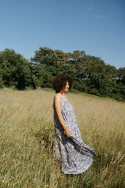 The Aarna Dress- Cornflower