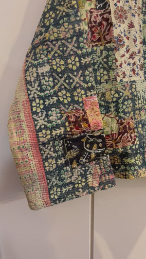 Penny Patchwork Kantha Jacket S/M 9