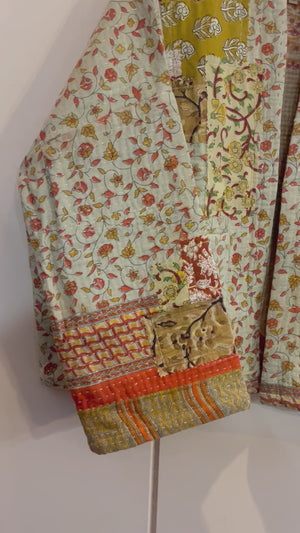 Penny Patchwork Kantha Jacket S/M 10