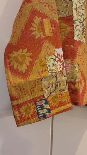 Penny Patchwork Kantha Jacket S/M 3