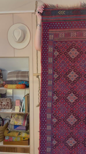 The Laila -Afghan Runner Rug