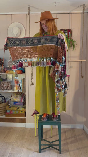 Rare Antique Tent Decoration