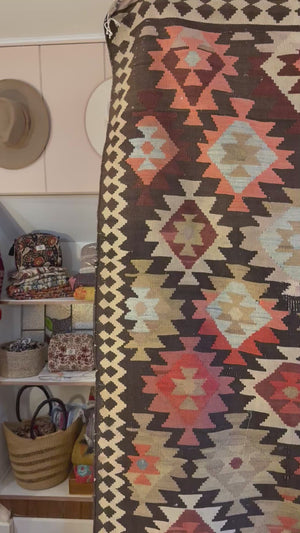 The Roya - Afghan Kilim Rug
