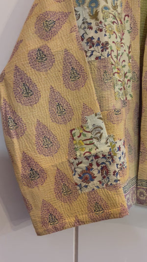 Penny Patchwork Kantha Jacket S/M 12