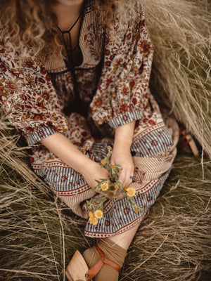 The midi 'Hannah' Dress- SAMPLE