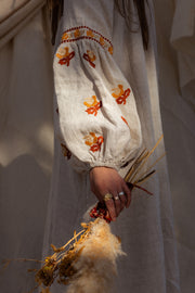 The Florie dress - Natural Linen