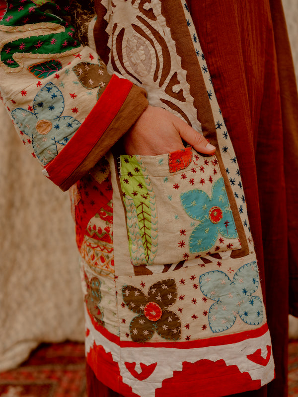 The Canyon patchwork jacket - coming next week