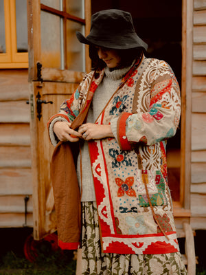 The Canyon patchwork jacket - coming next week