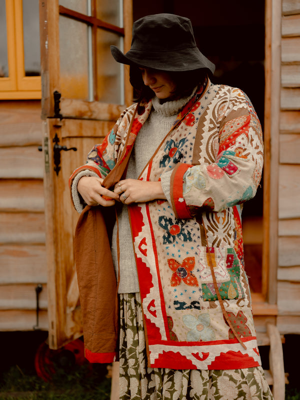 The Canyon patchwork jacket - coming next week