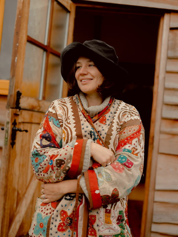 The Canyon patchwork jacket - coming next week