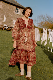 The midi 'Paisley' Dress