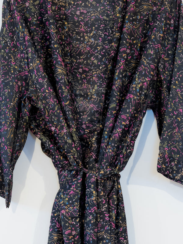Vintage silk kimono