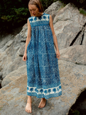 The Immy dress- Indigo