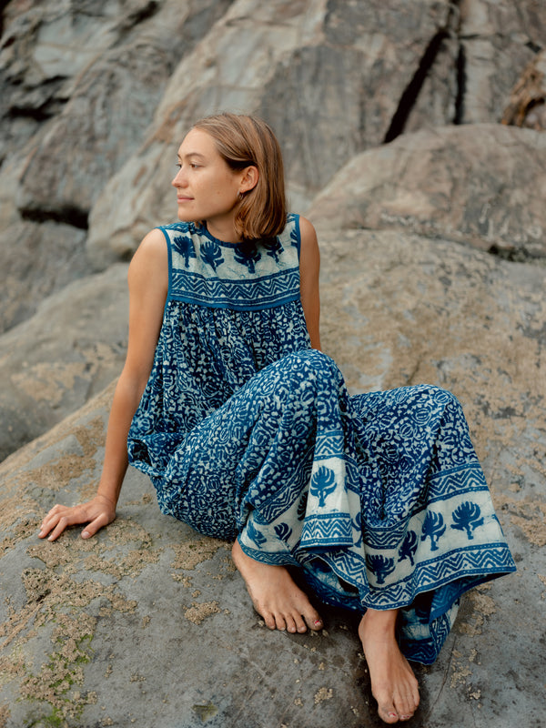The Immy dress- Indigo
