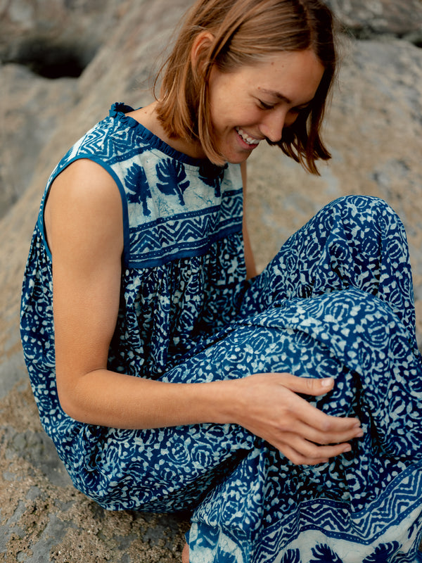 The Immy dress- Indigo