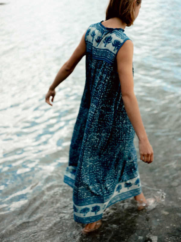 The Immy dress- Indigo
