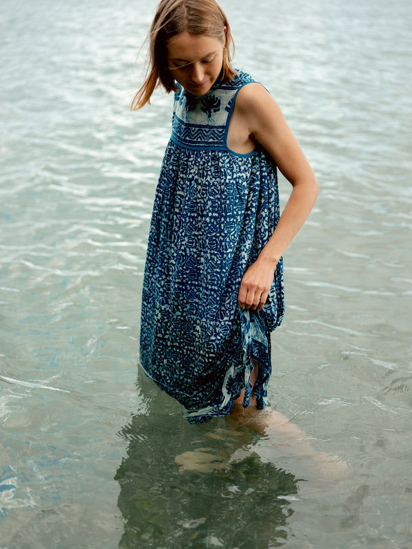 The Immy dress- Indigo