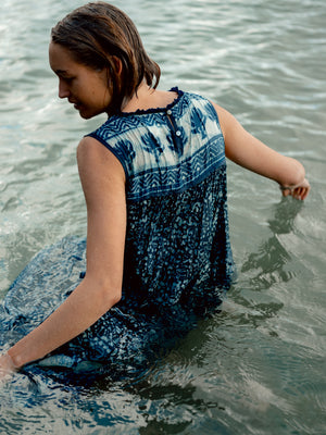The Immy dress- Indigo