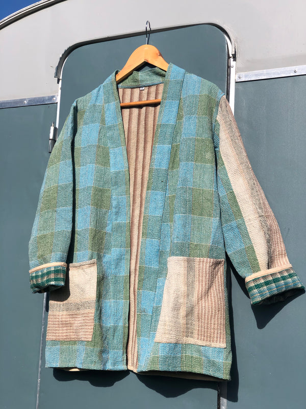 Kantha short robe -  medium
