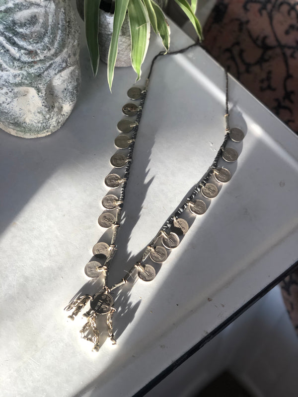 Vintage coin necklace