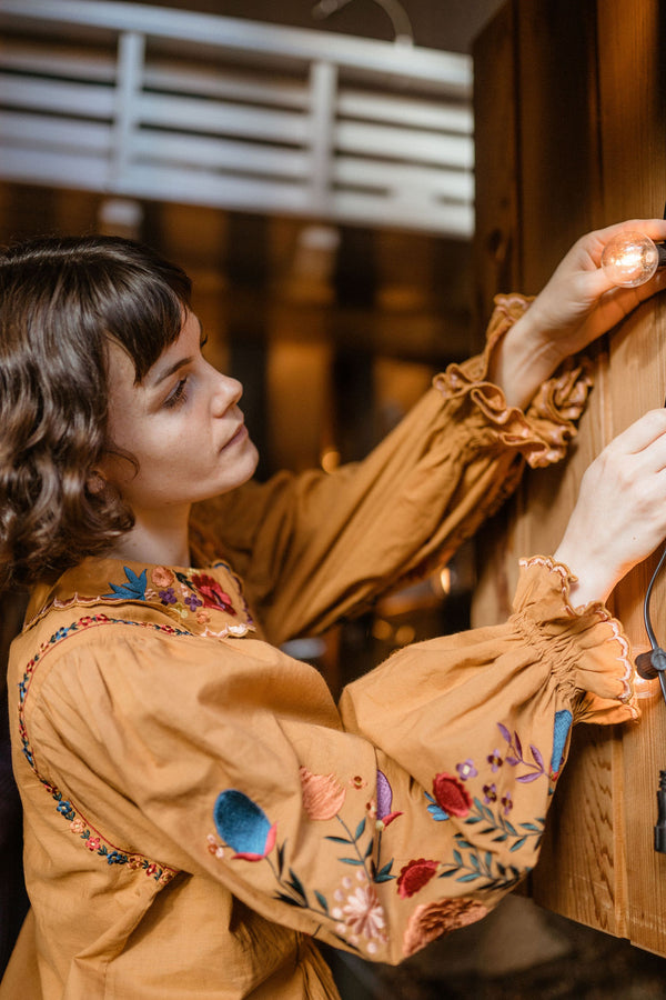 The Harriet Blouse - Cumin