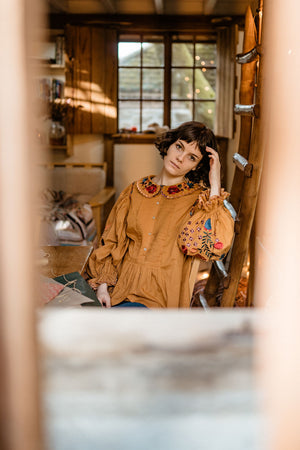 The Harriet Blouse - Cumin
