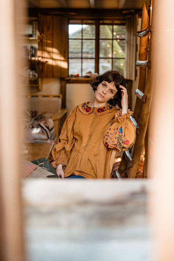 The Harriet Blouse - Cumin