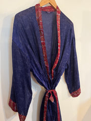 Vintage sari duster