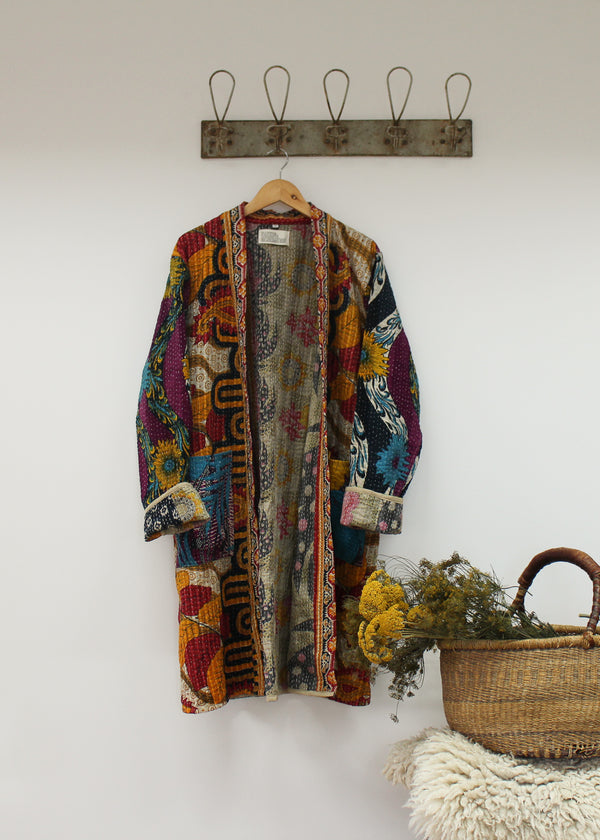 Kantha long robe - medium
