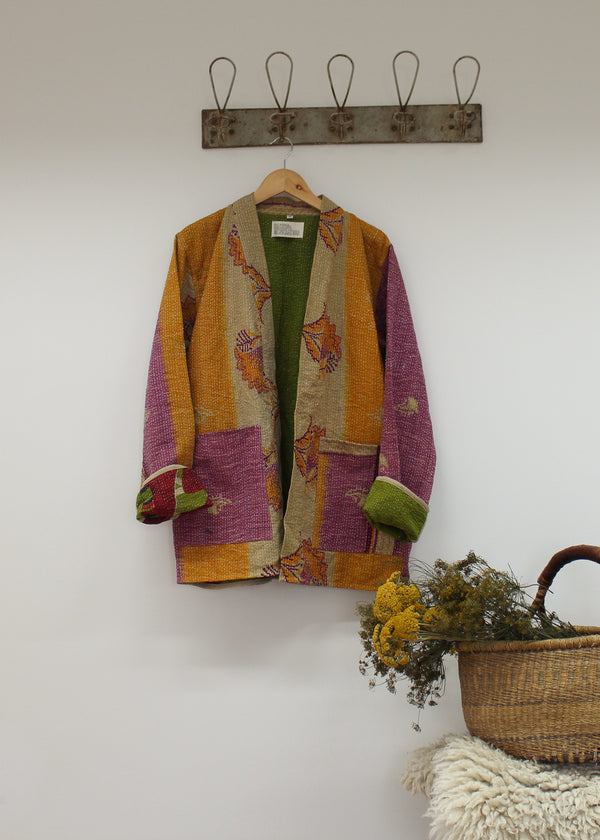 Kantha short robe - medium