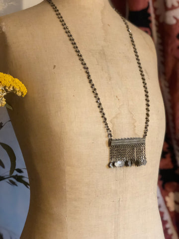 Vintage Indian charm necklace