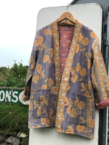Kantha short robe -  medium