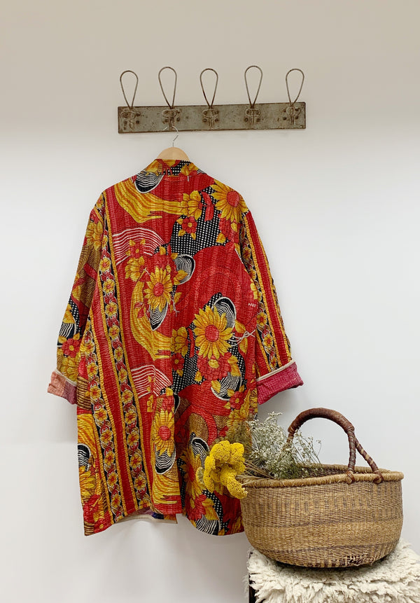 Kantha long robe - X X LARGE