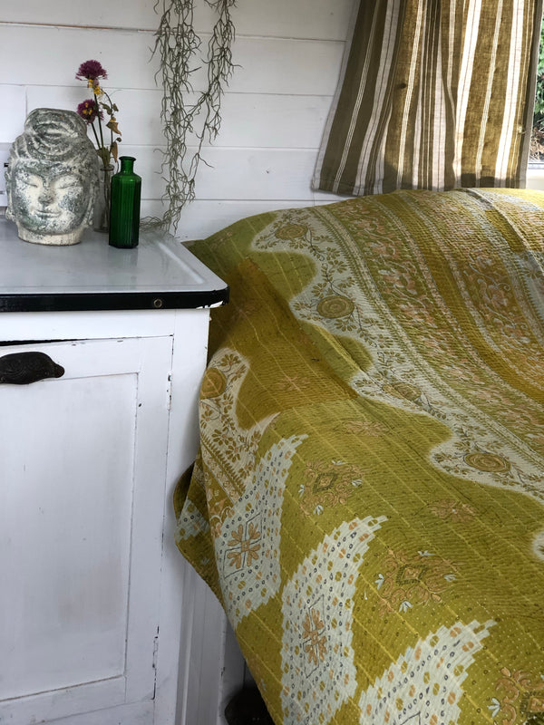 Vintage Kantha Throw