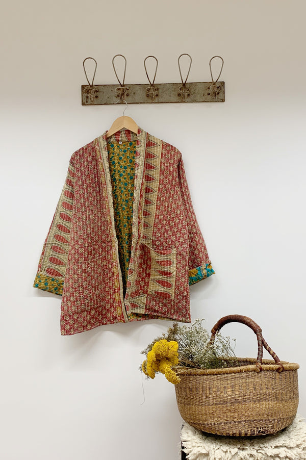 Kantha short robe - X LARGE