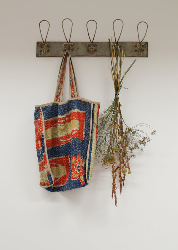 Kantha market bag